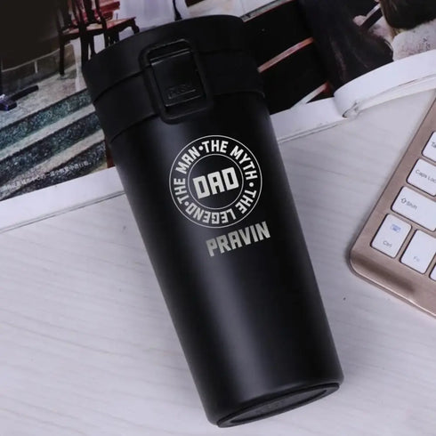 Personalized Father's Day Customize Name Vacuum Insulation Cup